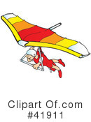 Hang Gliding Clipart #41911 by Snowy