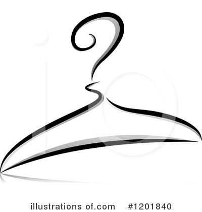 Royalty-Free (RF) Hanger Clipart Illustration by BNP Design Studio - Stock Sample #1201840