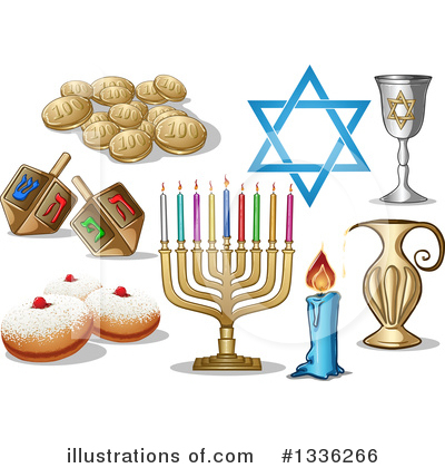 Hanukkah Clipart #1336266 by Liron Peer