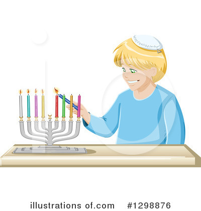 Royalty-Free (RF) Hanukkah Clipart Illustration by Liron Peer - Stock Sample #1298876