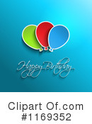 Happy Birthday Clipart #1169352 by KJ Pargeter