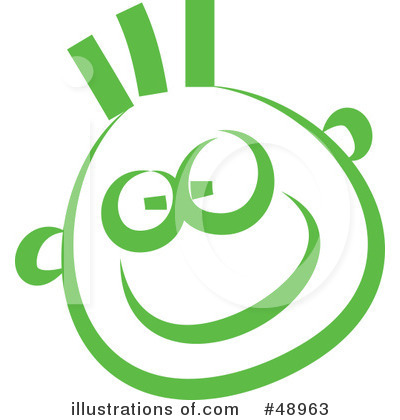 Royalty-Free (RF) Happy Face Clipart Illustration by Prawny - Stock Sample #48963