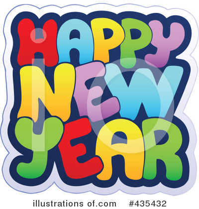 Happy New Year Clipart #435432 by visekart