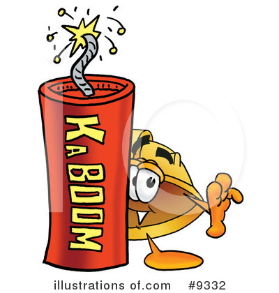 Dynamite Clipart #9332 by Mascot Junction