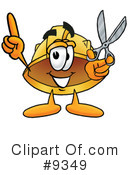 Hard Hat Clipart #9349 by Mascot Junction