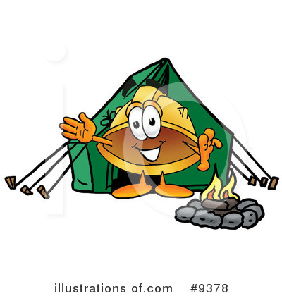 Royalty-Free (RF) Hard Hat Clipart Illustration by Mascot Junction - Stock Sample #9378