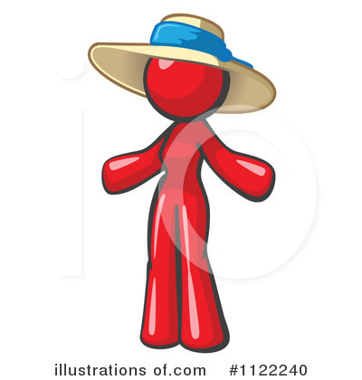 Red Design Mascot Clipart #1122240 by Leo Blanchette