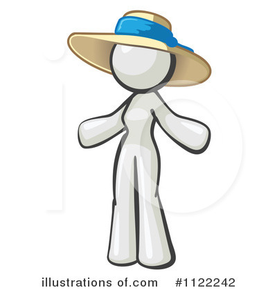 White Design Mascot Clipart #1122242 by Leo Blanchette