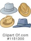 Hat Clipart #1151300 by Any Vector
