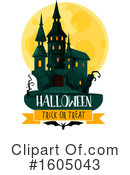 Haunted Castle Clipart #1605043 by Vector Tradition SM