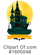 Haunted Castle Clipart #1605048 by Vector Tradition SM