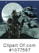 Haunted House Clipart #1077587 by AtStockIllustration