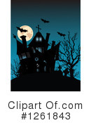 Haunted House Clipart #1261843 by Pushkin