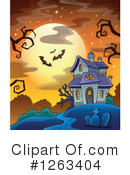 Haunted House Clipart #1263404 by visekart