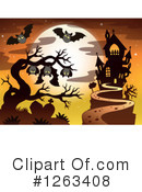 Haunted House Clipart #1263408 by visekart