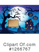 Haunted House Clipart #1266767 by visekart