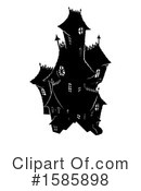 Haunted House Clipart #1585898 by AtStockIllustration