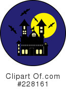 Haunted House Clipart #228161 by Pams Clipart
