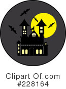 Haunted House Clipart #228164 by Pams Clipart
