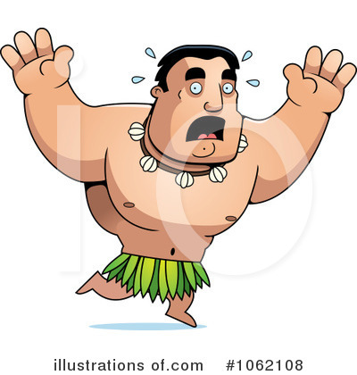 Royalty-Free (RF) Hawaiian Man Clipart Illustration by Cory Thoman - Stock Sample #1062108