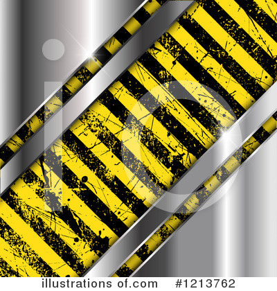 Royalty-Free (RF) Hazard Stripes Clipart Illustration by KJ Pargeter - Stock Sample #1213762