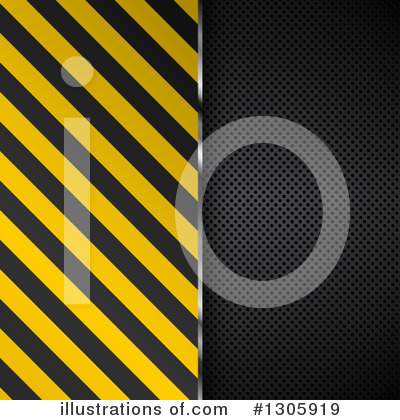 Hazard Stripes Clipart #1305919 by KJ Pargeter