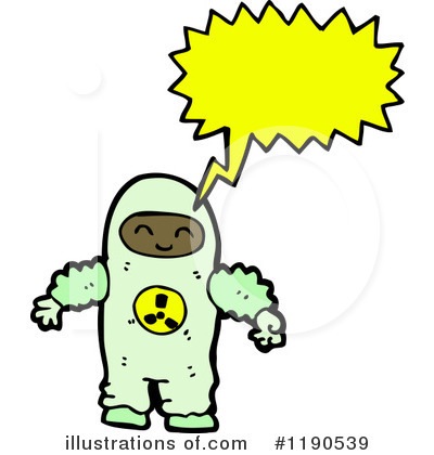 Royalty-Free (RF) Hazard Suit Clipart Illustration by lineartestpilot - Stock Sample #1190539
