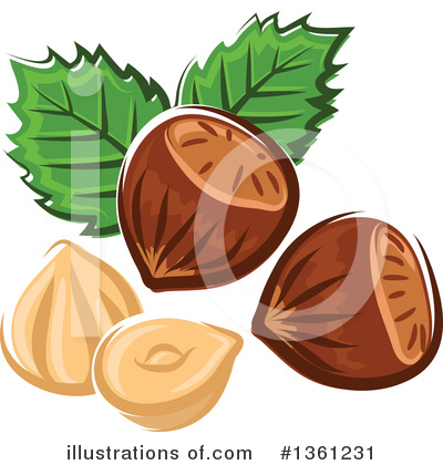 Nuts Clipart #1361231 by Seamartini Graphics