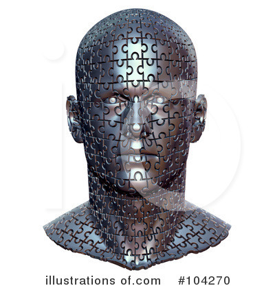 Royalty-Free (RF) Head Clipart Illustration by Tonis Pan - Stock Sample #104270