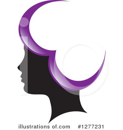 Hair Clipart #1277231 by Lal Perera