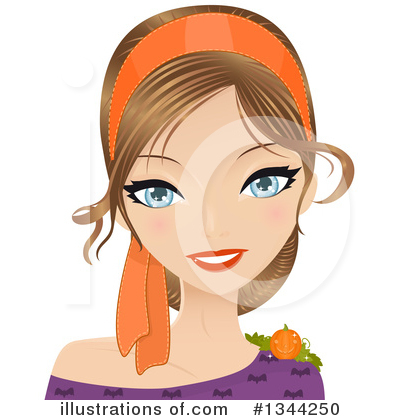 Hairstyles Clipart #1344250 by Melisende Vector