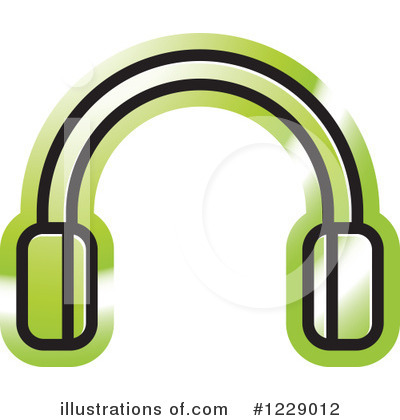 Royalty-Free (RF) Headphones Clipart Illustration by Lal Perera - Stock Sample #1229012