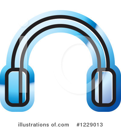 Royalty-Free (RF) Headphones Clipart Illustration by Lal Perera - Stock Sample #1229013