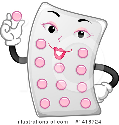 Pill Clipart #1418724 by BNP Design Studio