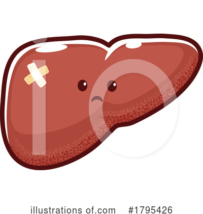 Liver Clipart #1795426 by Vector Tradition SM