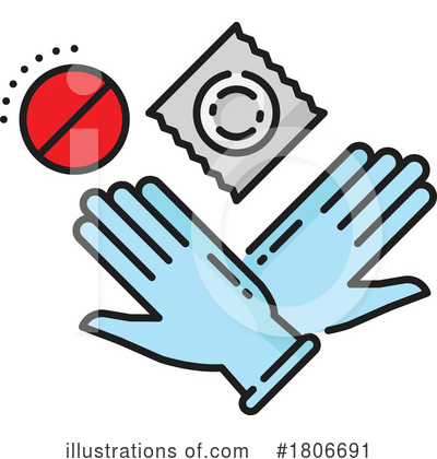 Gloves Clipart #1806691 by Vector Tradition SM