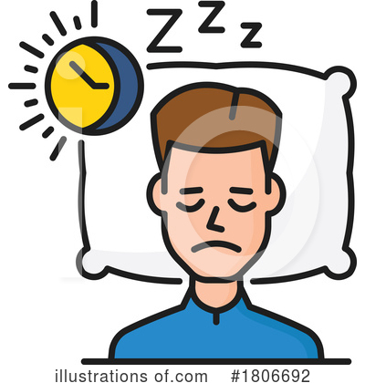 Sleep Clipart #1806692 by Vector Tradition SM