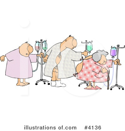Hospital Gown Clipart #4136 by djart