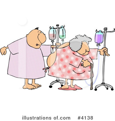 Hospital Gown Clipart #4138 by djart