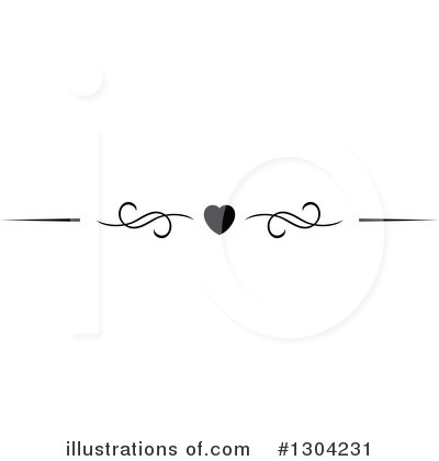Royalty-Free (RF) Heart Border Clipart Illustration by Vector Tradition SM - Stock Sample #1304231