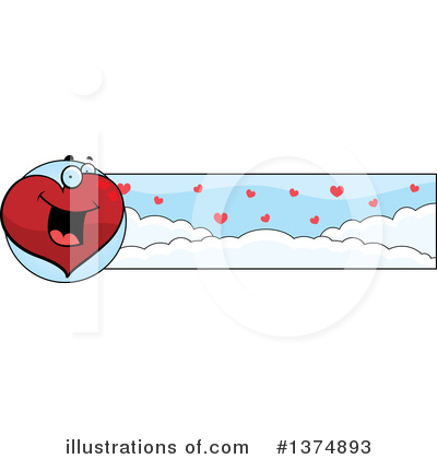 Royalty-Free (RF) Heart Character Clipart Illustration by Cory Thoman - Stock Sample #1374893