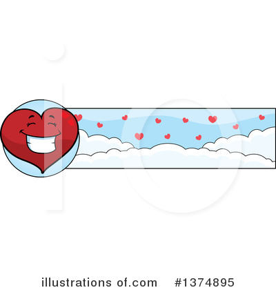 Royalty-Free (RF) Heart Character Clipart Illustration by Cory Thoman - Stock Sample #1374895