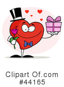 Heart Character Clipart #44165 by Hit Toon