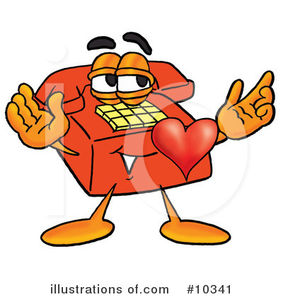 Royalty-Free (RF) Heart Clipart Illustration by Mascot Junction - Stock Sample #10341