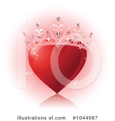 Royalty-Free (RF) Heart Clipart Illustration by Pushkin - Stock Sample #1044087