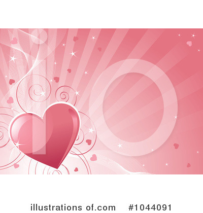 Heart Background Clipart #1044091 by Pushkin