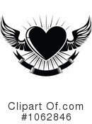 Heart Clipart #1062846 by Vector Tradition SM
