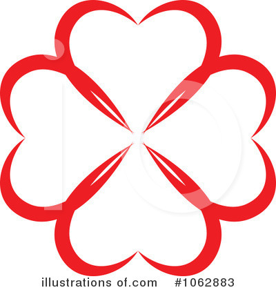 Royalty-Free (RF) Heart Clipart Illustration by Vector Tradition SM - Stock Sample #1062883