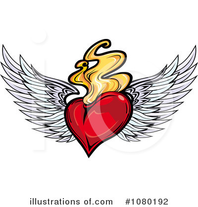 Royalty-Free (RF) Heart Clipart Illustration by Vector Tradition SM - Stock Sample #1080192