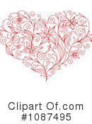 Heart Clipart #1087495 by Vector Tradition SM